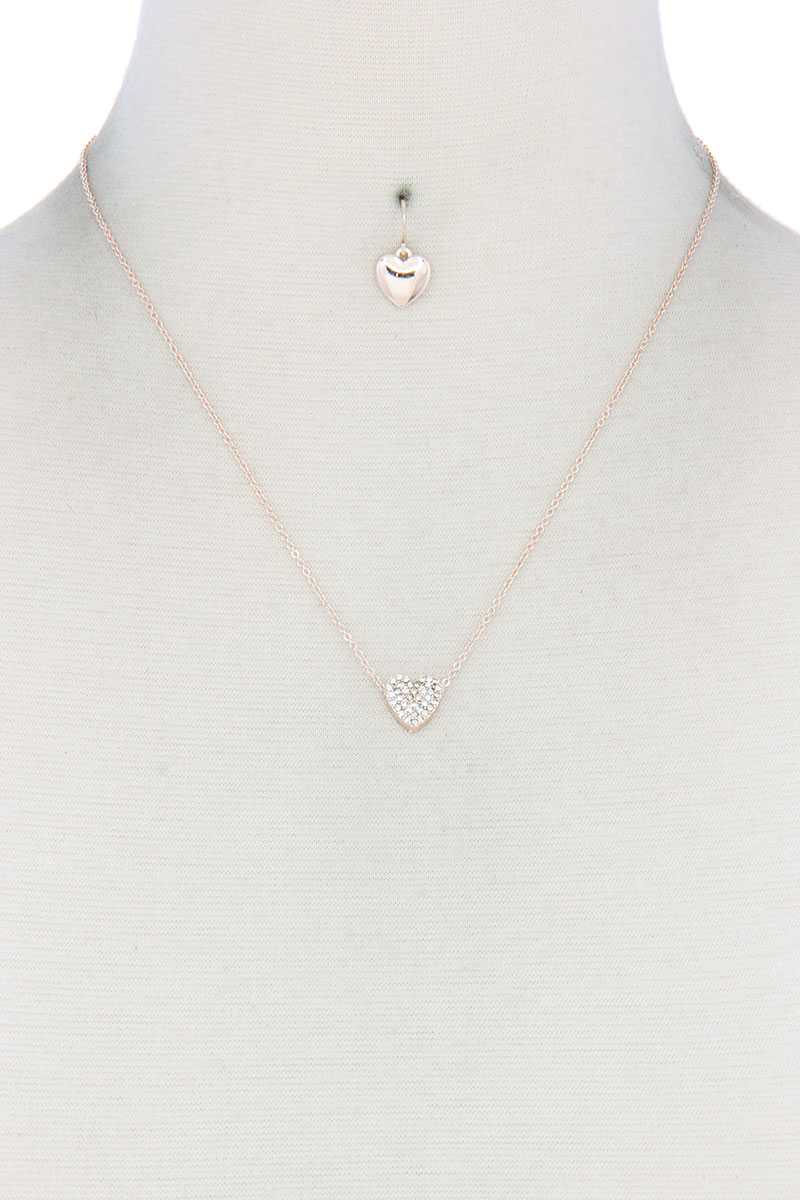 Dainty Heart Charm Necklace - Absolute Fashion 2020
