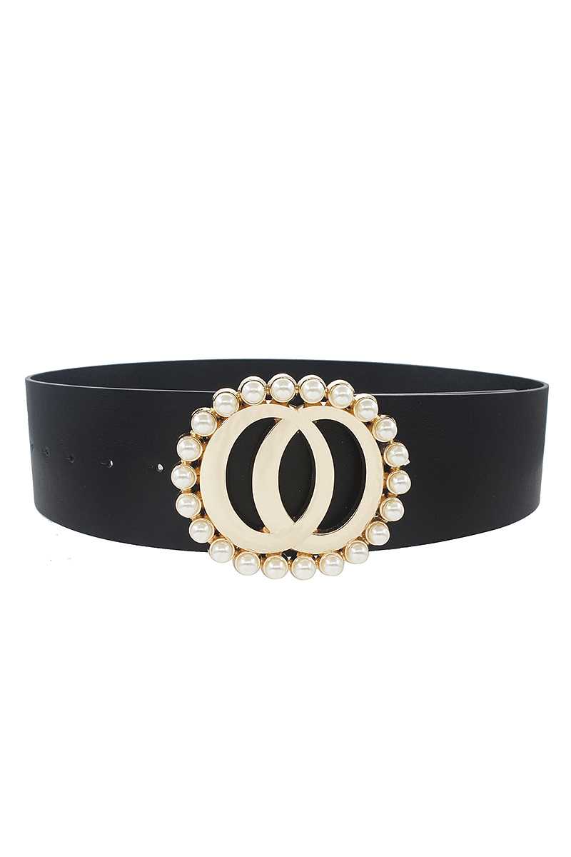 Fashion Double Joined Round Pearl Style Belt - Absolute Fashion 2020