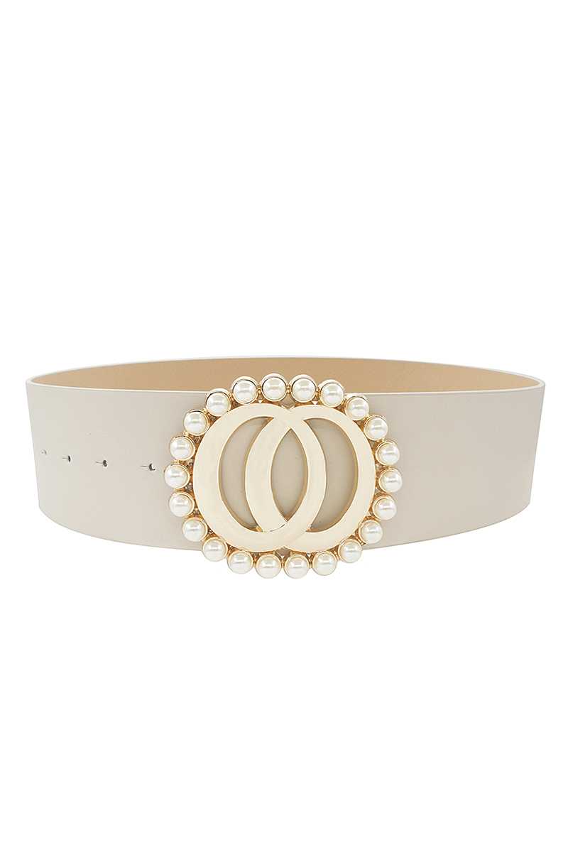 Fashion Double Joined Round Pearl Style Belt - Absolute Fashion 2020