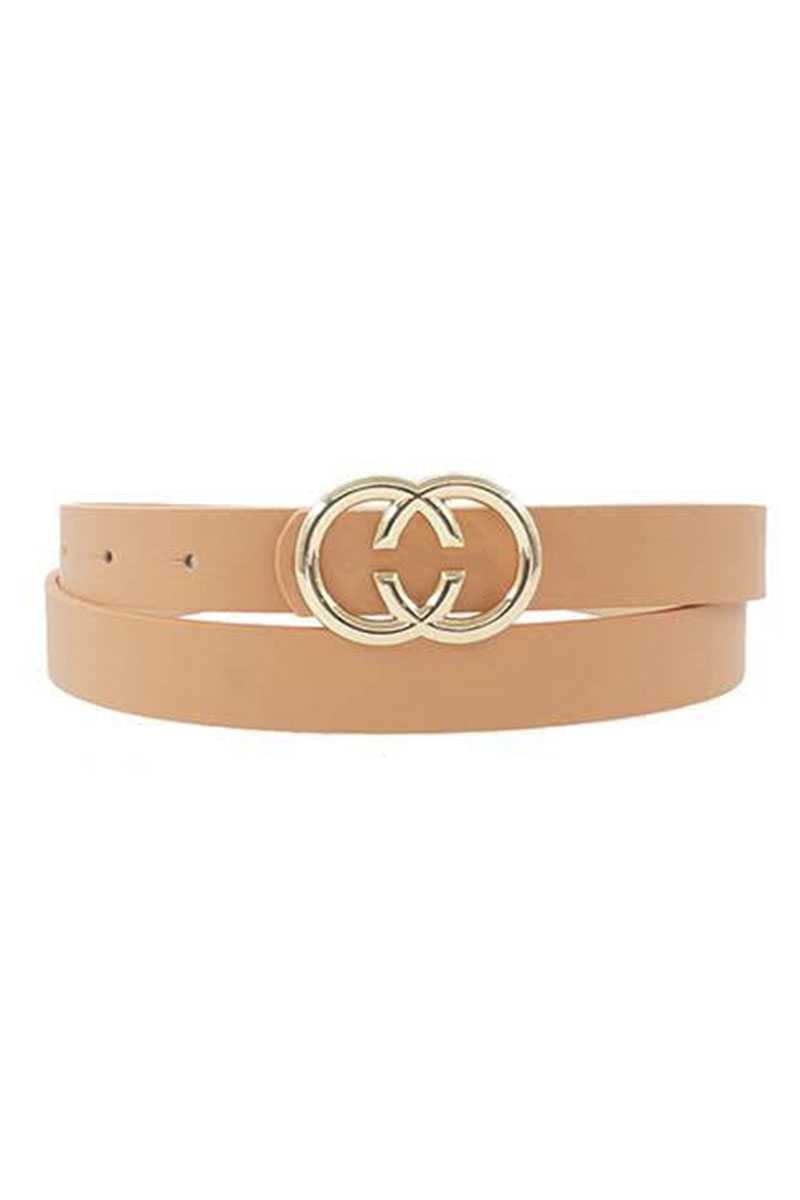 Center Cut Double Loop Standard Belt - Absolute Fashion 2020