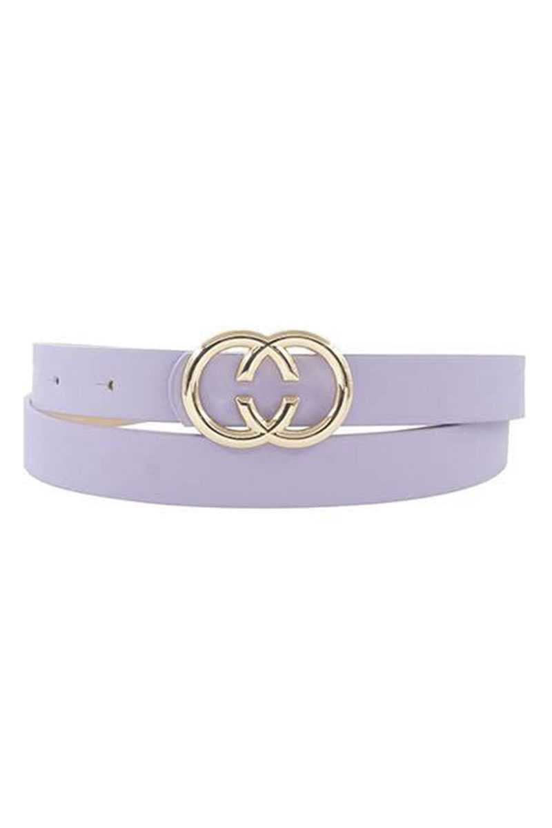 Center Cut Double Loop Standard Belt - Absolute Fashion 2020
