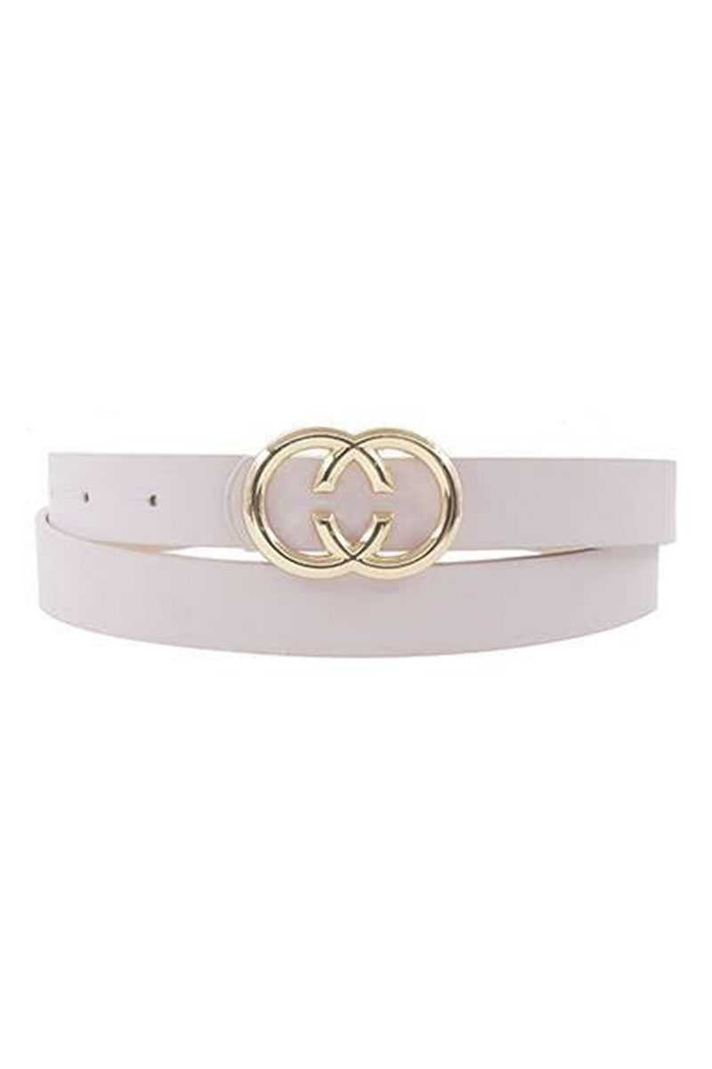 Center Cut Double Loop Standard Belt - Absolute Fashion 2020