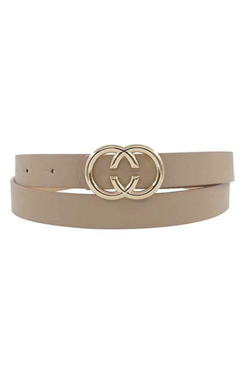 Center Cut Double Loop Standard Belt - Absolute Fashion 2020