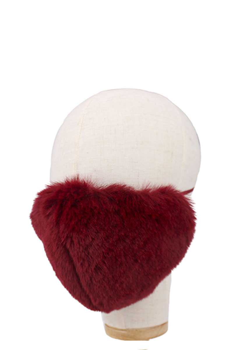 Fashion Faux Fur Face Mask - Absolute Fashion 2020