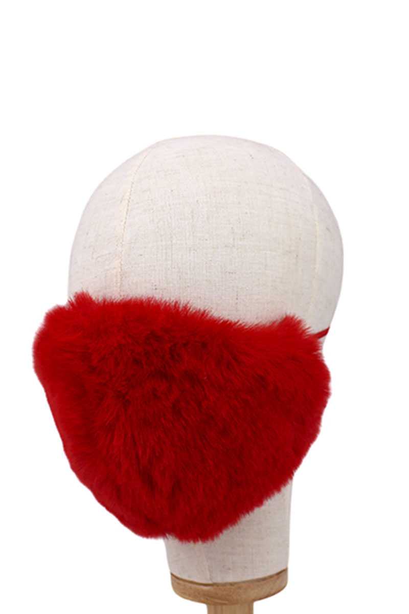 Fashion Faux Fur Face Mask - Absolute Fashion 2020