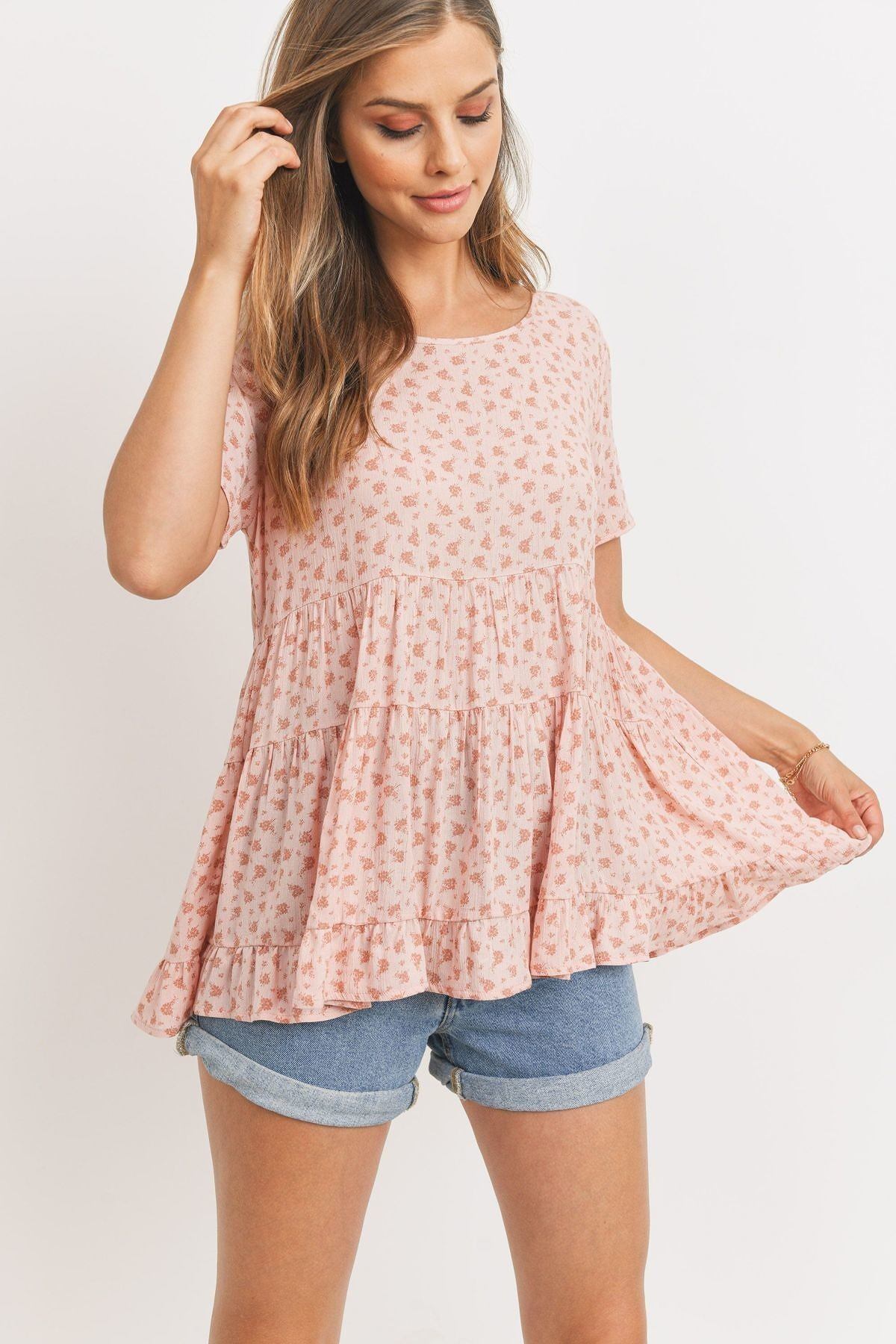 Cang Floral Top With Back Tie - Absolute Fashion 2020