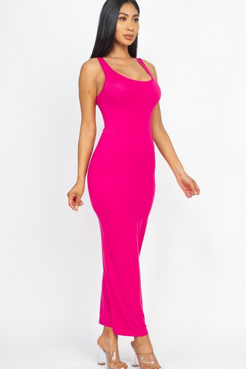 Solid Basic Maxi Dress - Absolute Fashion 2020