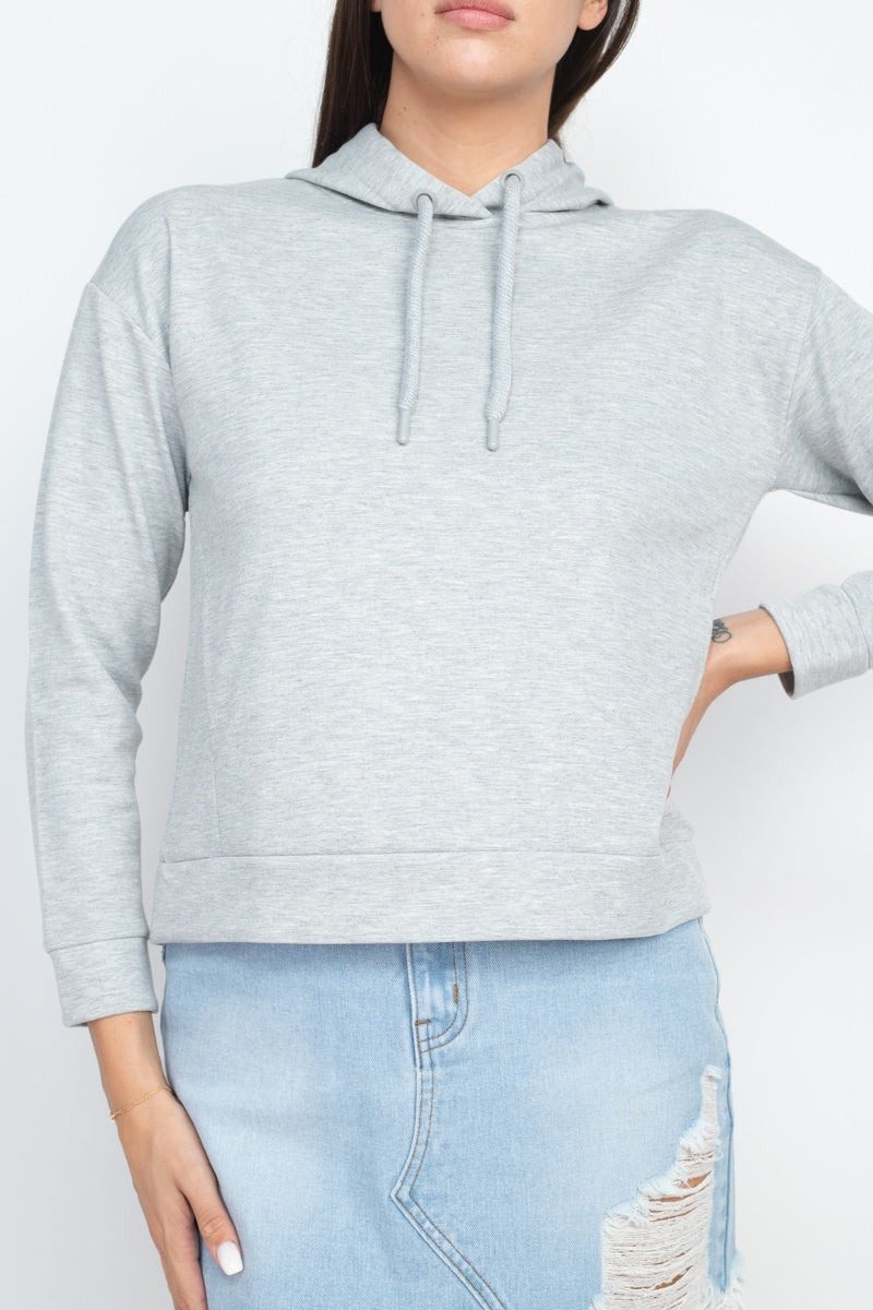 Self-tie Drawstrings Hoodie - Absolute Fashion 2020
