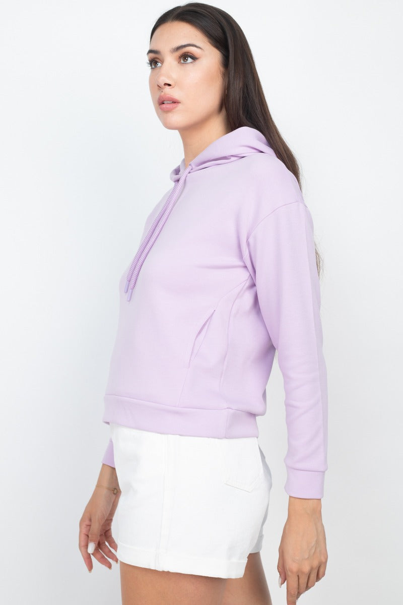 Self-tie Drawstrings Hoodie - Absolute Fashion 2020