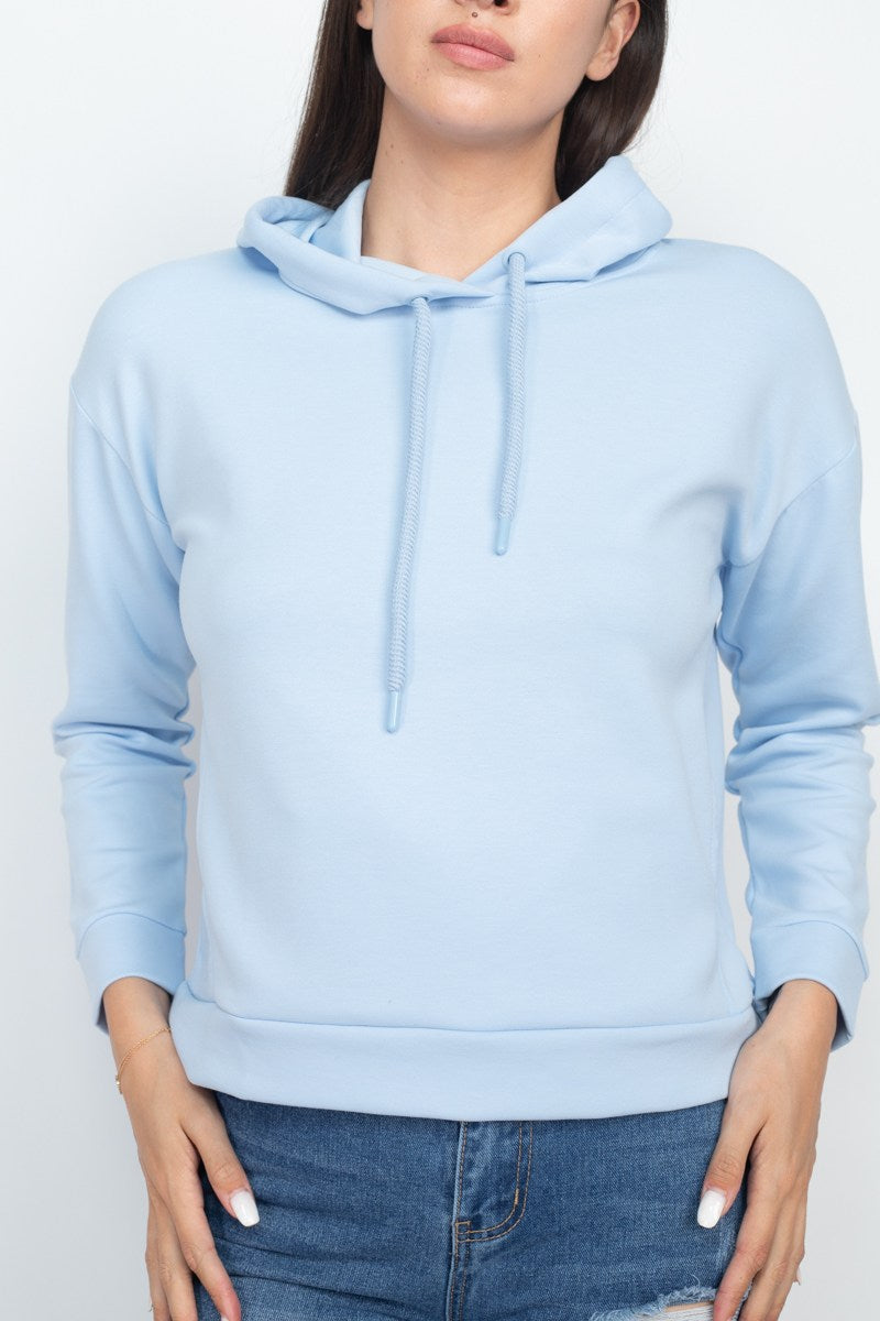 Self-tie Drawstrings Hoodie - Absolute Fashion 2020