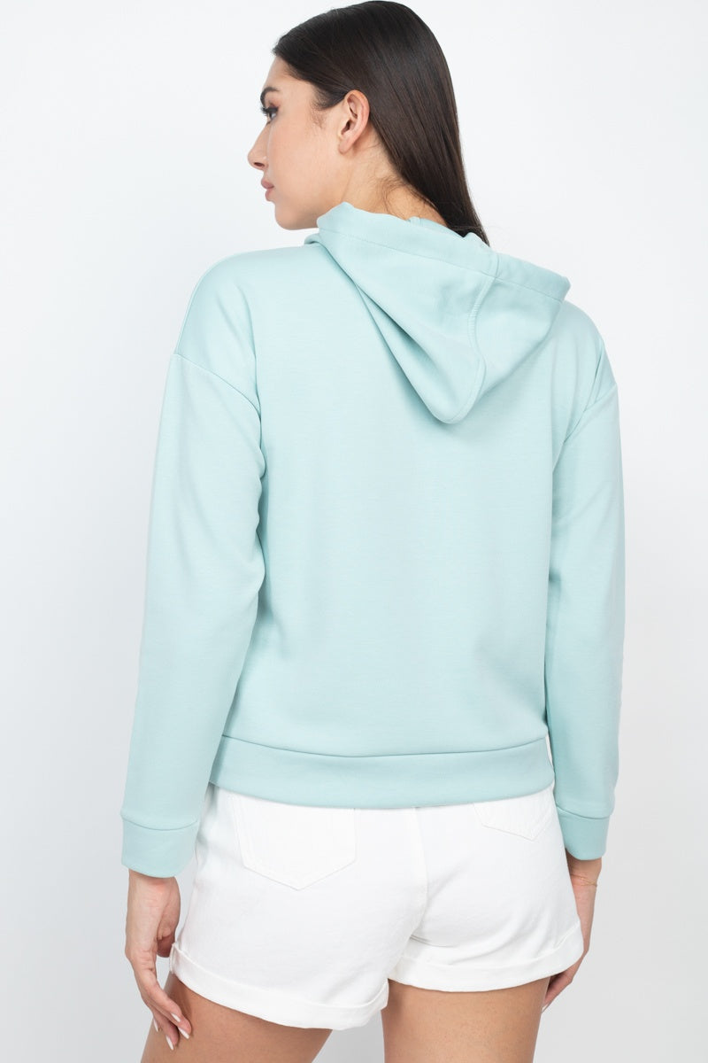 Self-tie Drawstrings Hoodie - Absolute Fashion 2020
