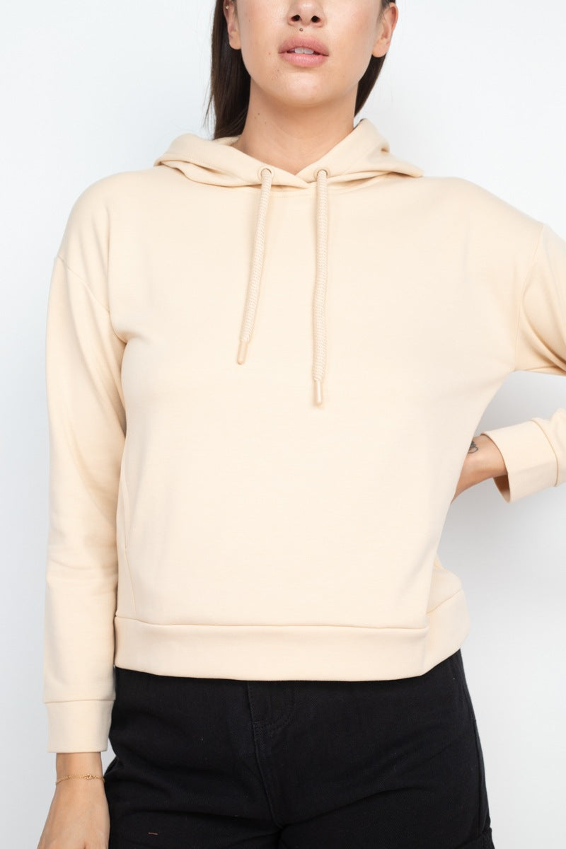 Self-tie Drawstrings Hoodie - Absolute Fashion 2020