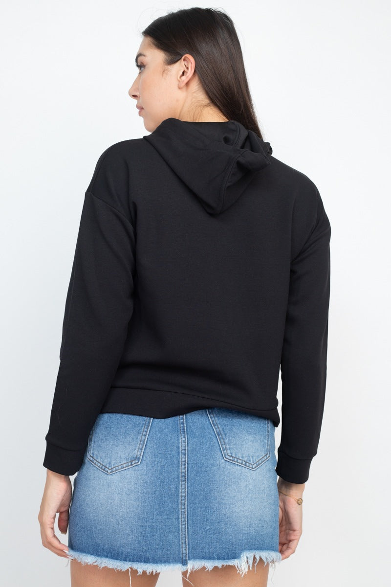 Self-tie Drawstrings Hoodie - Absolute Fashion 2020