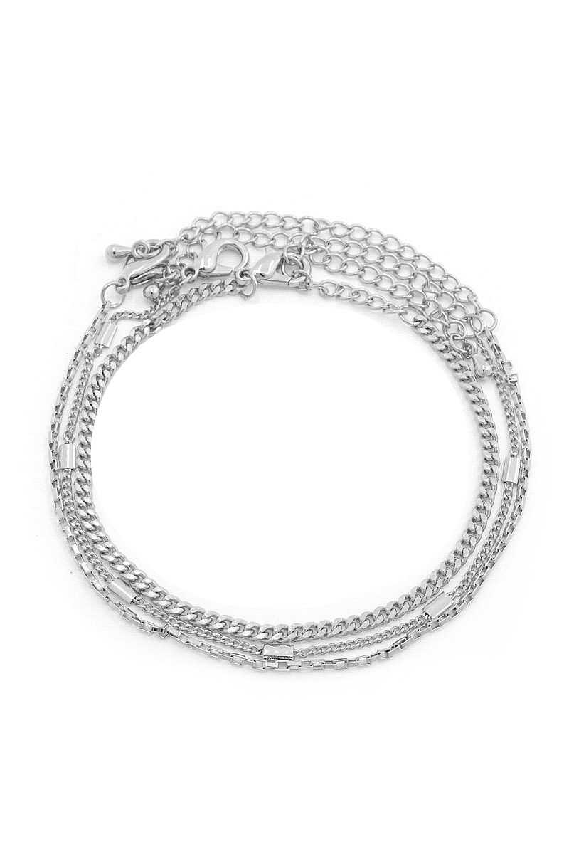 Sodajo Curb Link Metal Bracelet Set - Absolute Fashion 2020