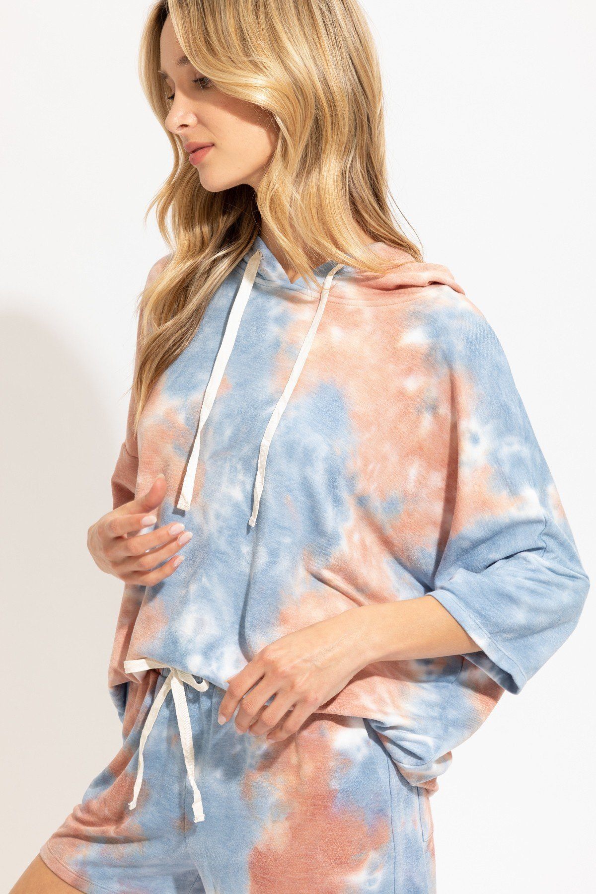 Knit Tie Dye Hoodie - Absolute Fashion 2020