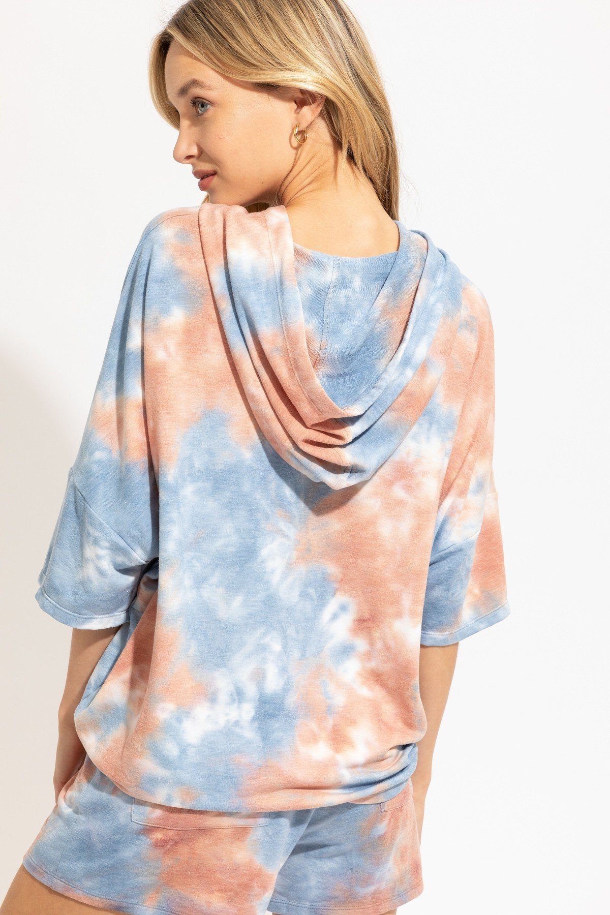Knit Tie Dye Hoodie - Absolute Fashion 2020
