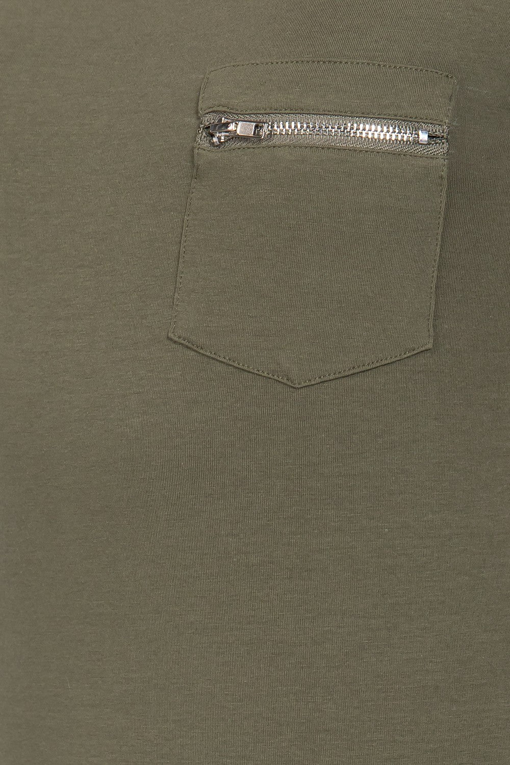 Short Slv Top W/zipper Pocket - Absolute Fashion 2020