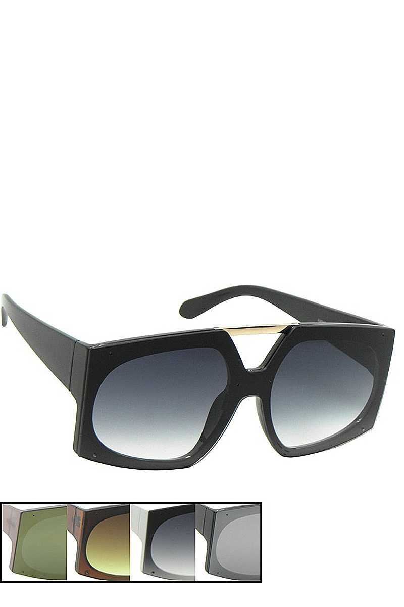 Stylish Oval Rectangle Shape Sunglasses - Absolute Fashion 2020