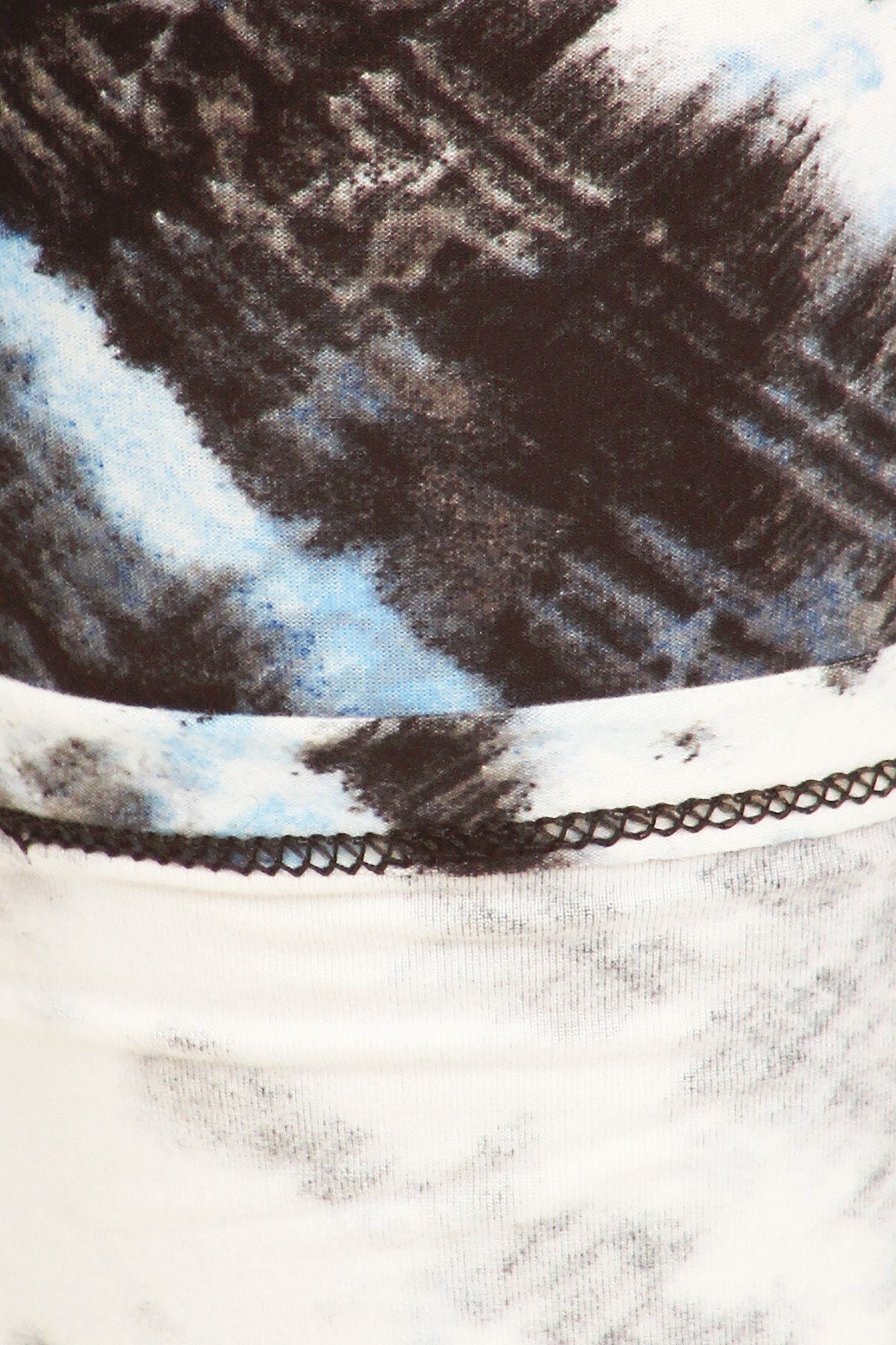 Yoga Style Banded Lined Tie Dye Printed Knit Legging With High Waist - Absolute Fashion 2020