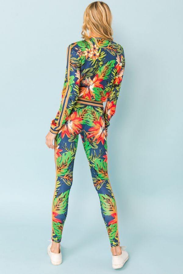 Floral Mix Print Tracksuit - Absolute Fashion 2020