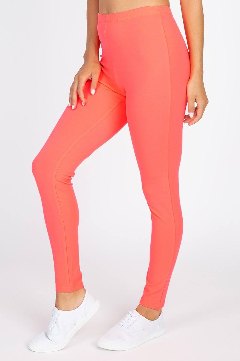 High Waist Neon Leggings - Absolute Fashion 2020