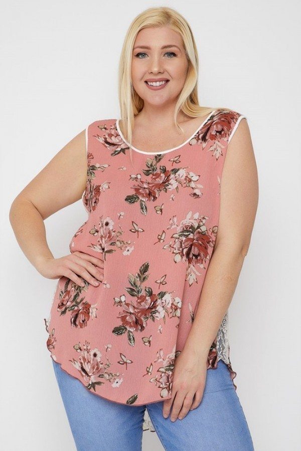 High-low Hemline Sleeveless Top - Absolute Fashion 2020