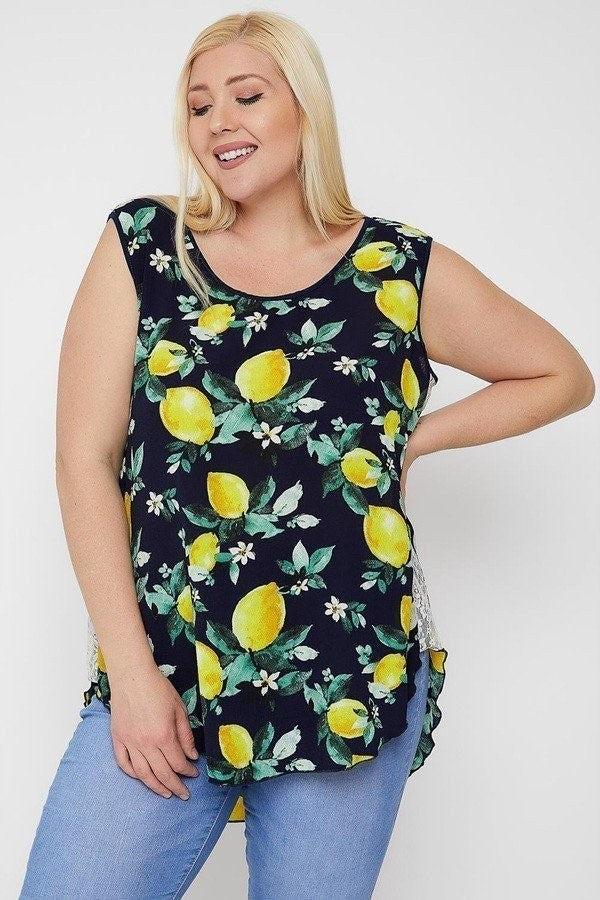 High-low Hemline Sleeveless Top - Absolute Fashion 2020