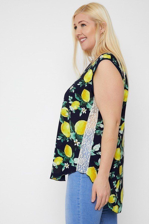 High-low Hemline Sleeveless Top - Absolute Fashion 2020