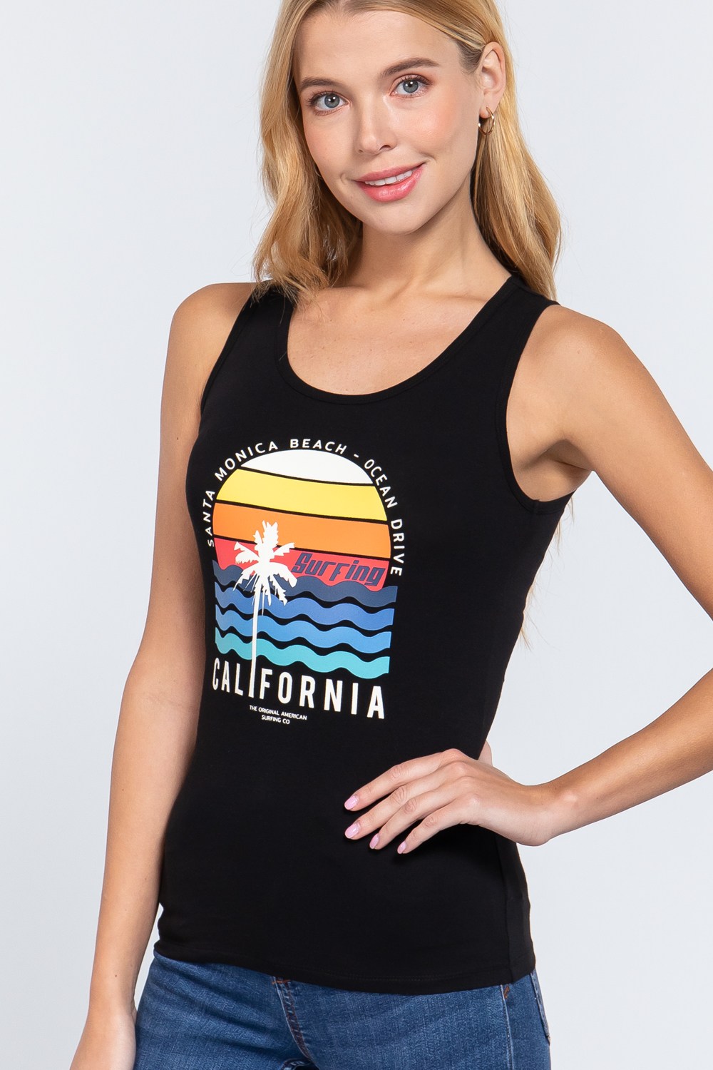 Graphic Knit Tank Top - Absolute Fashion 2020