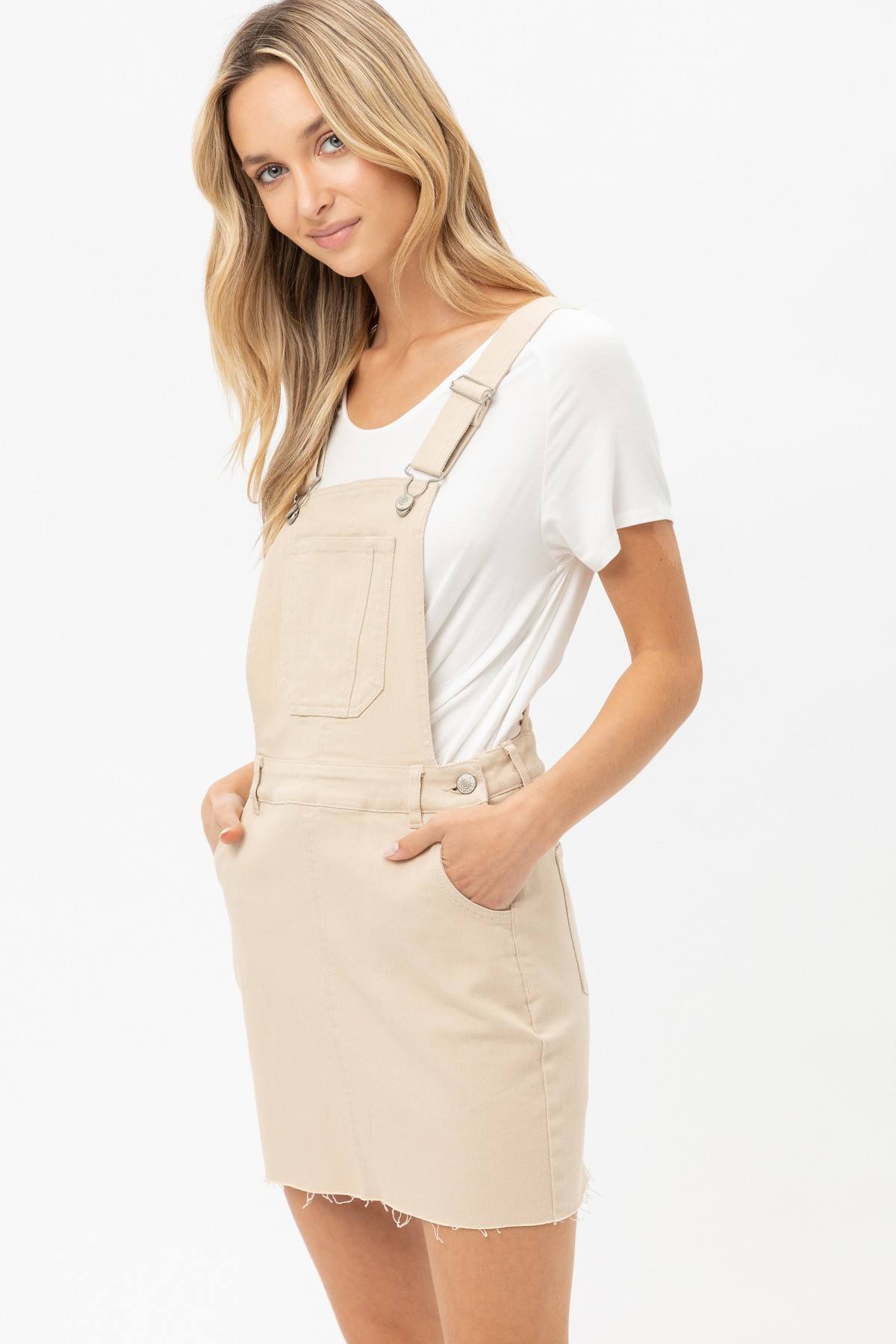 Square Neck Adjustable Shoulder Straps Dress - Absolute Fashion 2020
