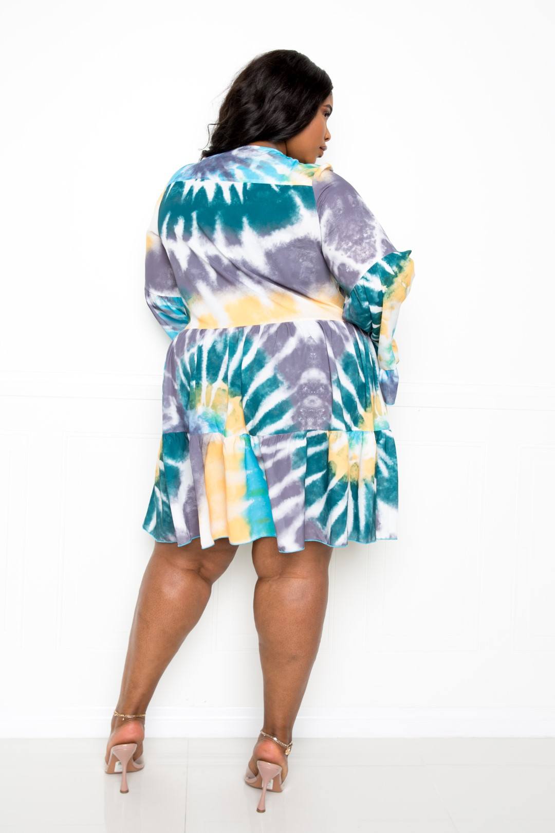 Tie Dye Tunic Dress - Absolute Fashion 2020
