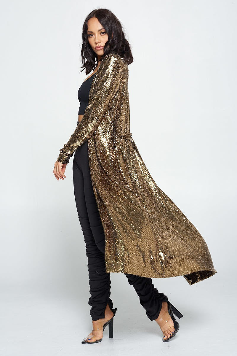 Shine On With This Sequin Cardigan - Absolute Fashion 2020
