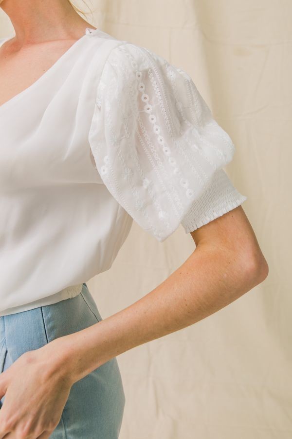 A Solid Woven Top - Absolute Fashion 2020