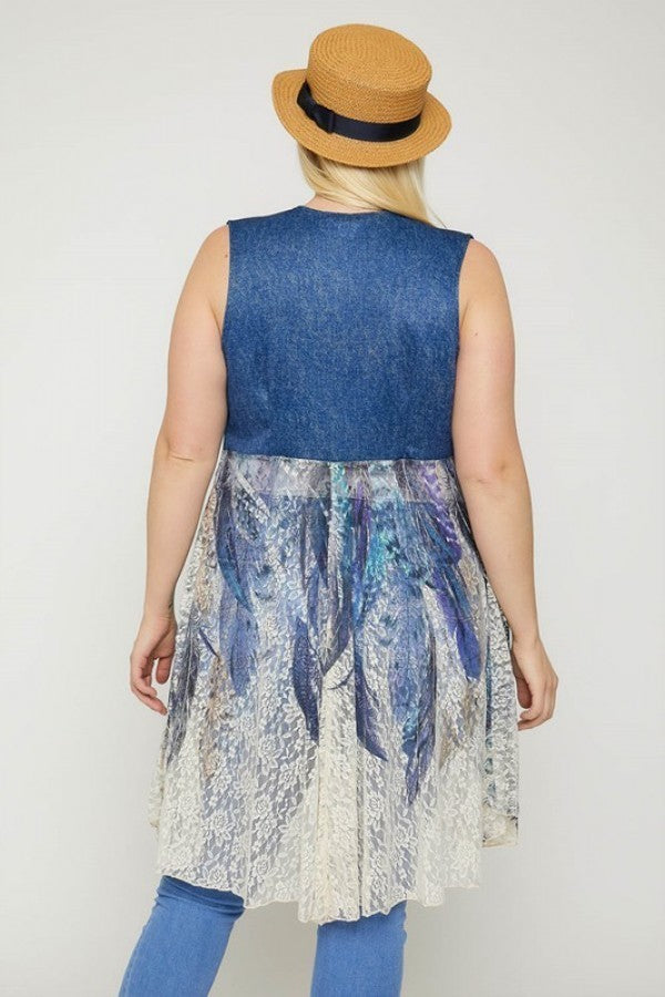 Sleeveless, Lace Cardigan - Absolute Fashion 2020