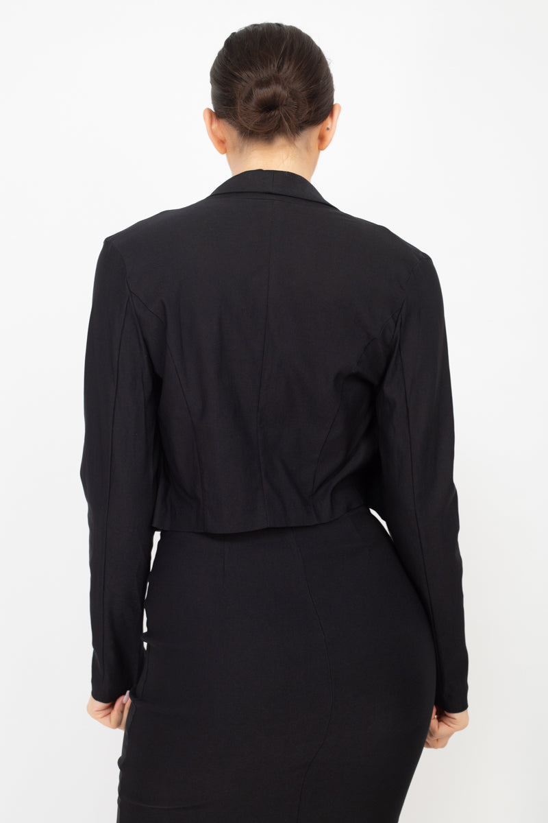 Collared Blazer & Skirt Set - Absolute Fashion 2020