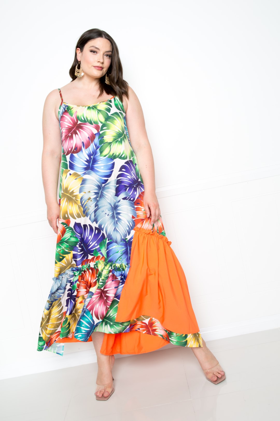 Splice Tropical Dress - Absolute Fashion 2020