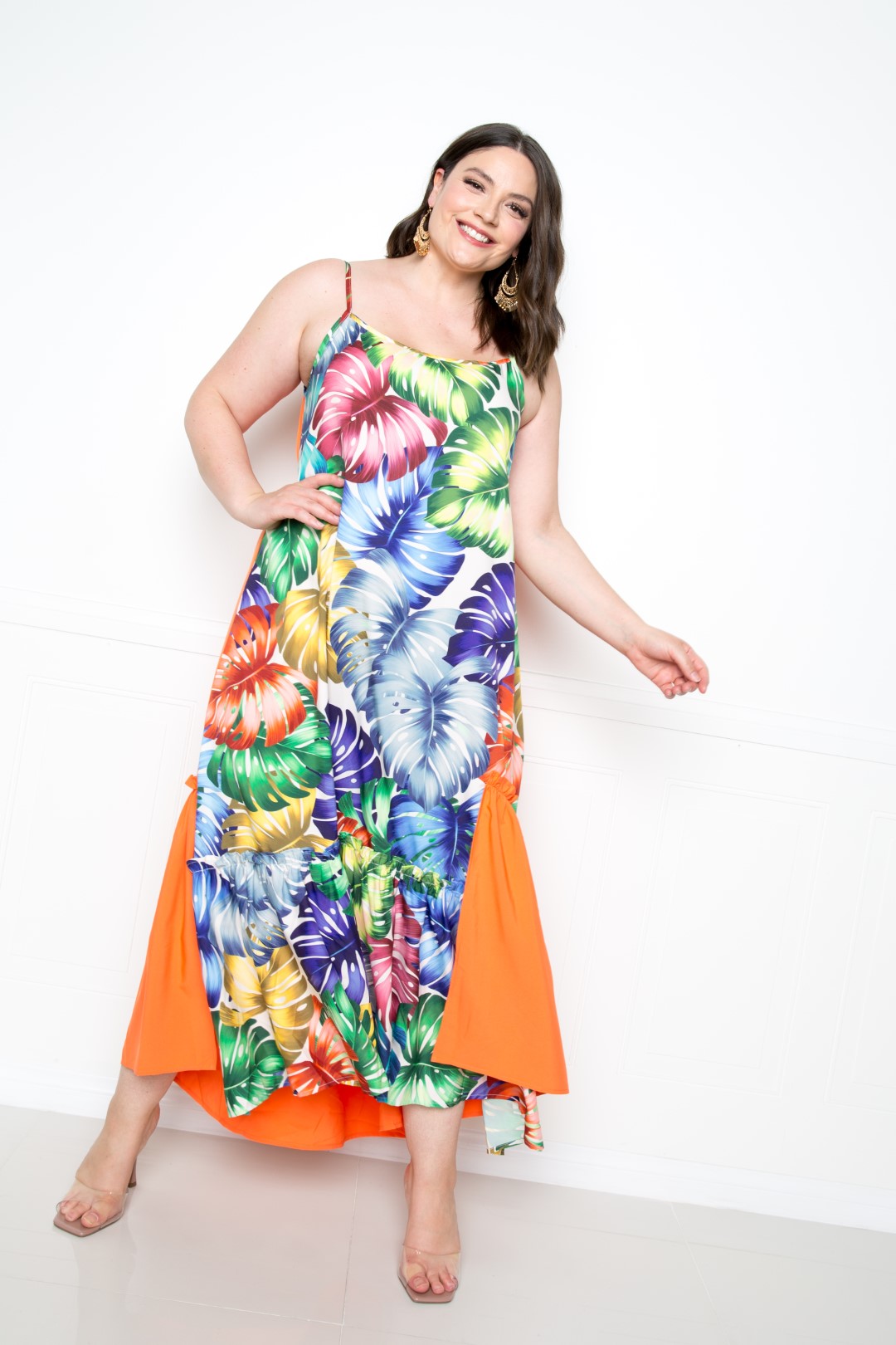 Splice Tropical Dress - Absolute Fashion 2020