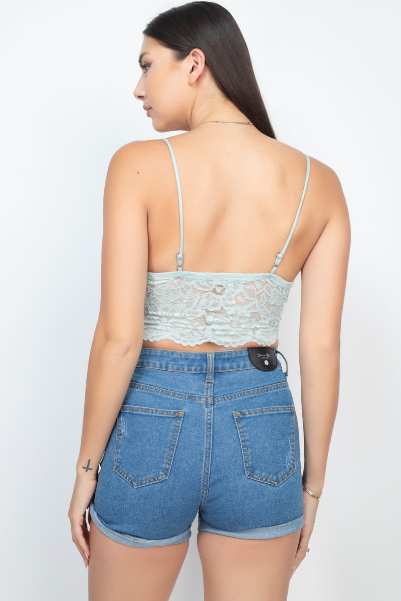 Cami Floral Lace Bralette Top - Absolute Fashion 2020