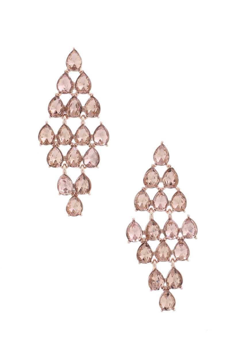 Chandelier Elegant Rhinestone Earring - Absolute Fashion 2020