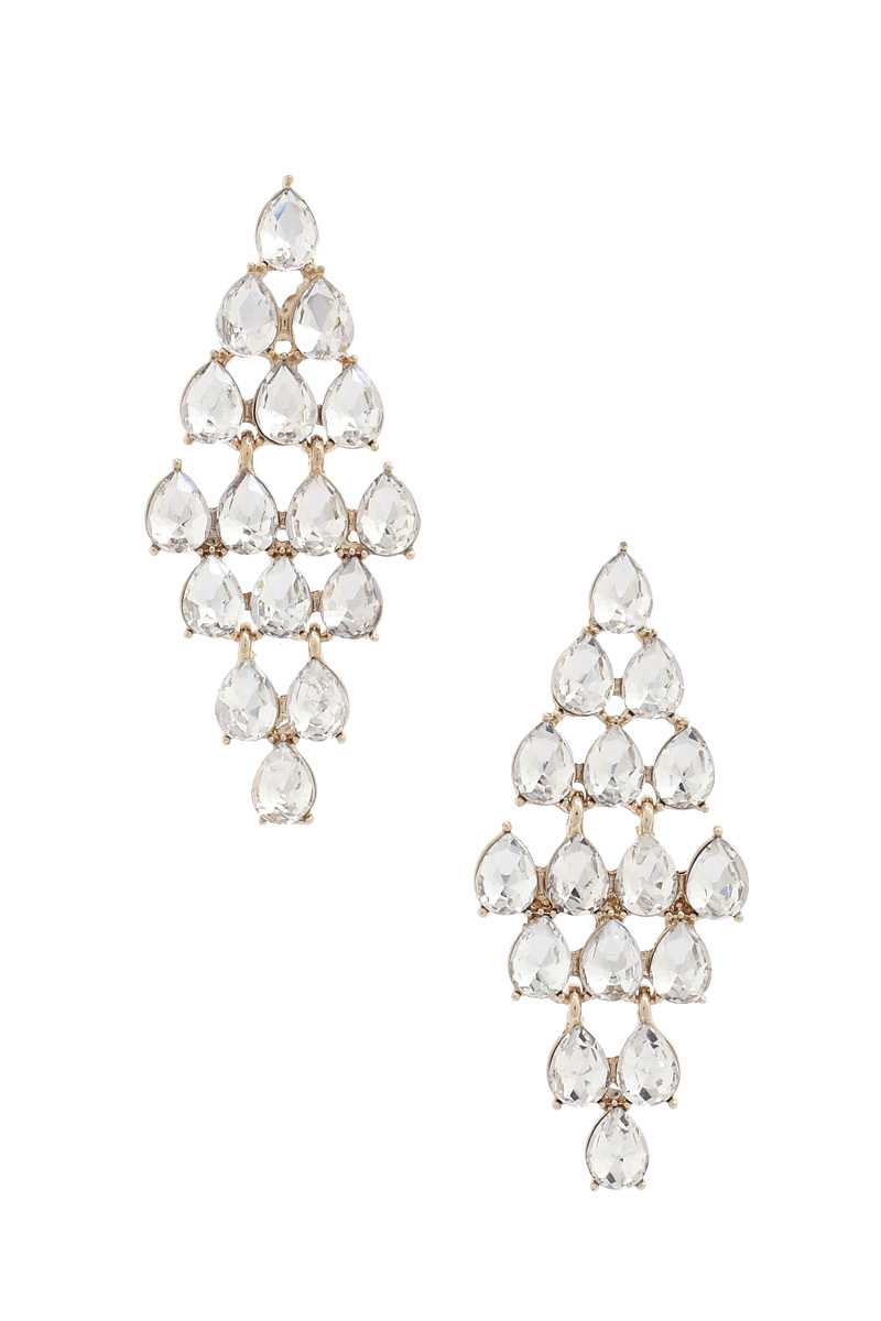 Chandelier Elegant Rhinestone Earring - Absolute Fashion 2020