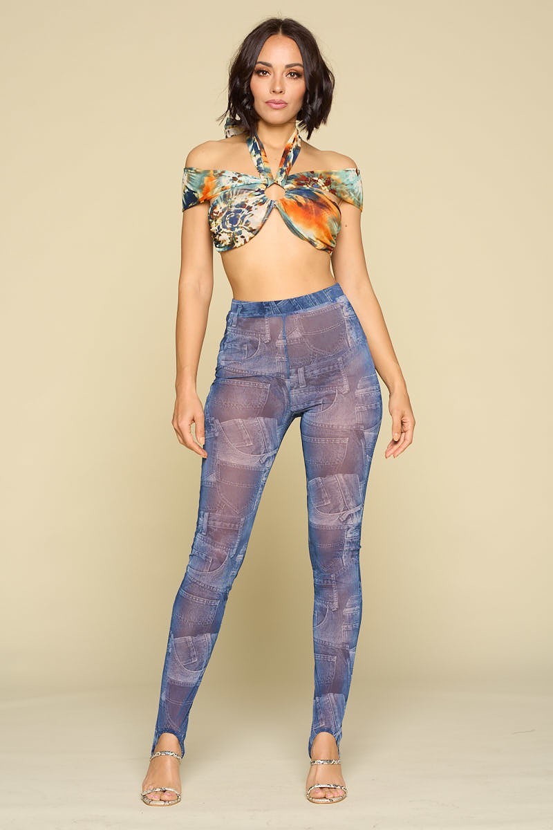 Sexy Crop Halter Top, Self-tie - Absolute Fashion 2020