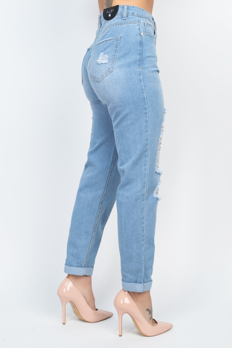 Distressed Boyfriend Jeans - Absolute Fashion 2020