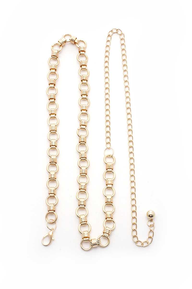 Circle Chain Metal Belt - Absolute Fashion 2020