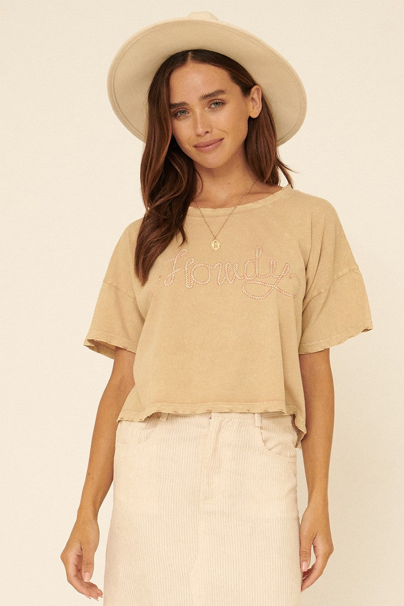 A Mineral-washed Graphic Tee - Absolute Fashion 2020
