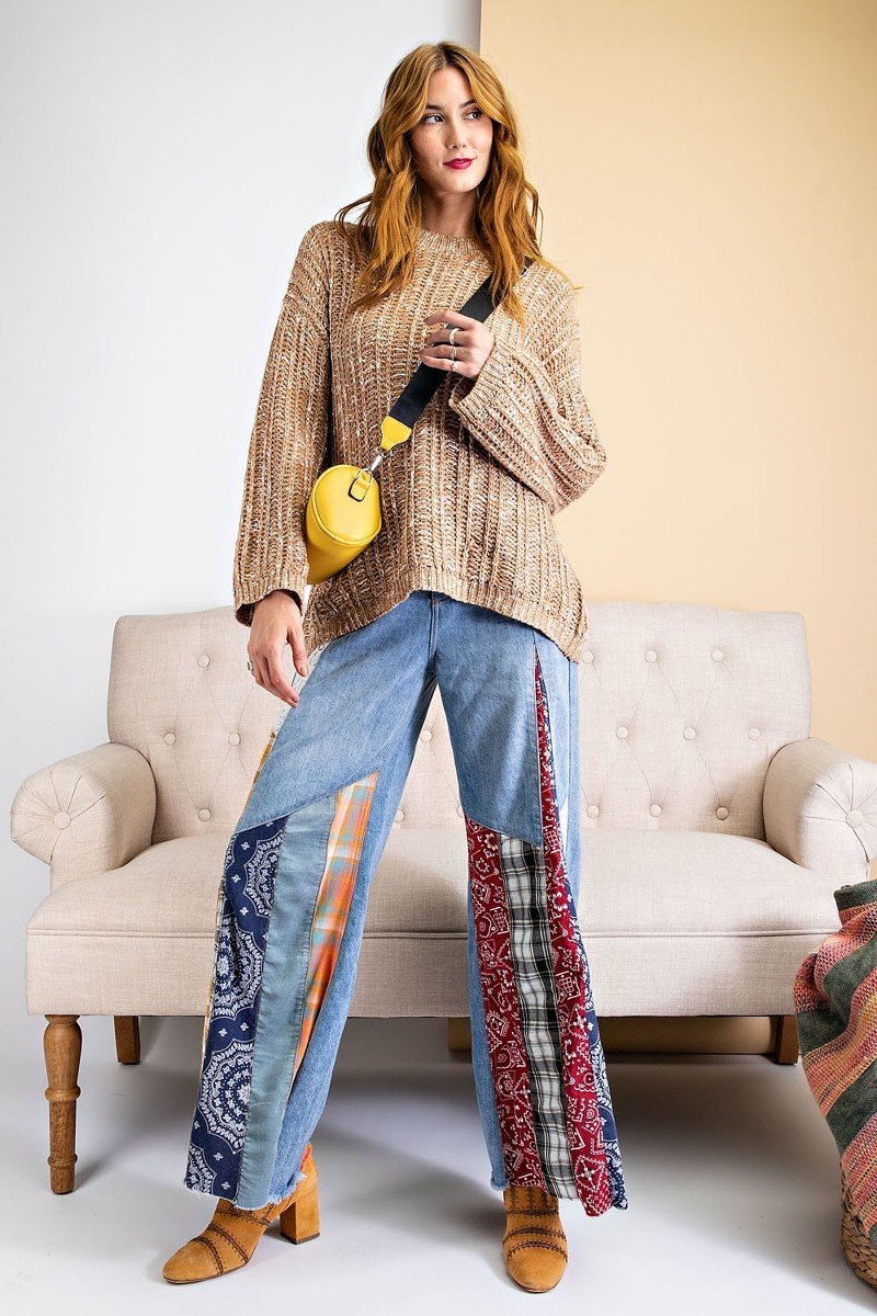 Textured Knitted Sweater - Absolute Fashion 2020