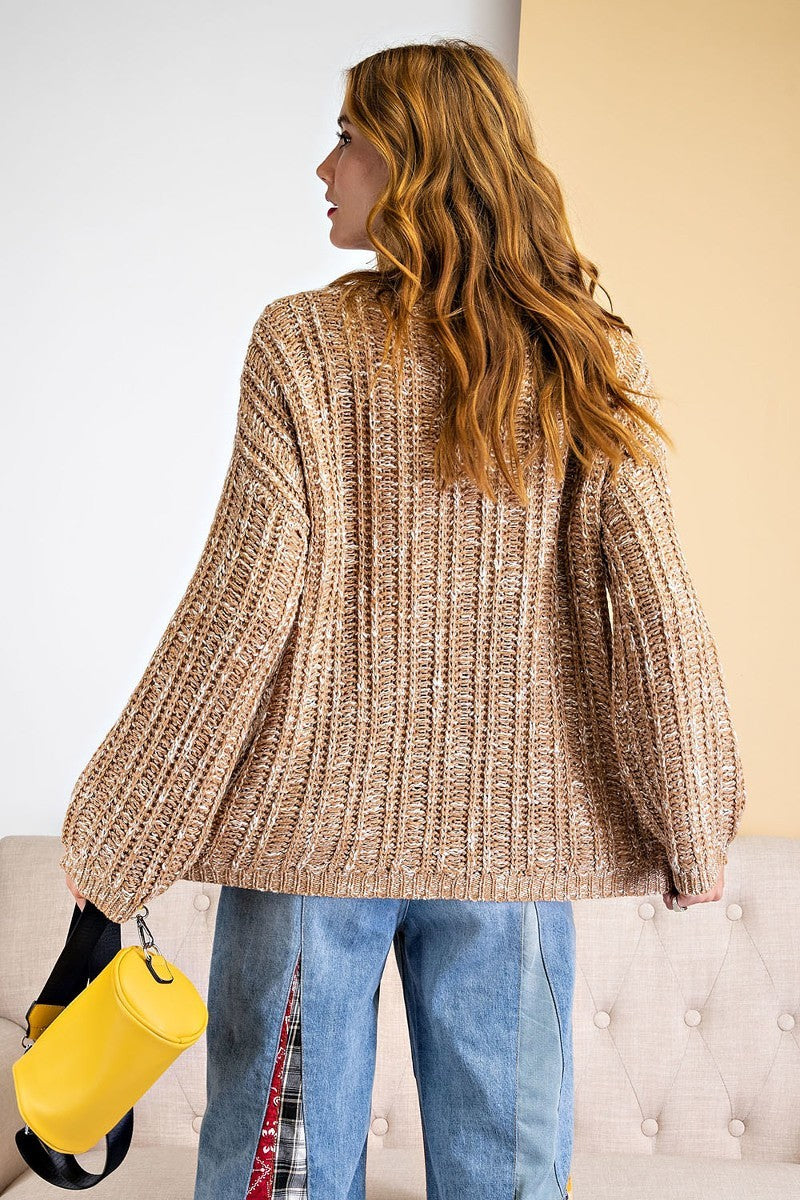 Textured Knitted Sweater - Absolute Fashion 2020