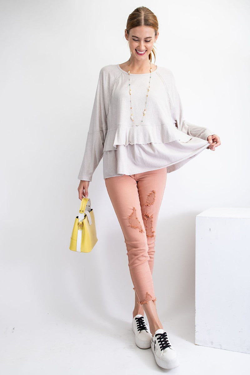 Lace Detailing Tunic - Absolute Fashion 2020