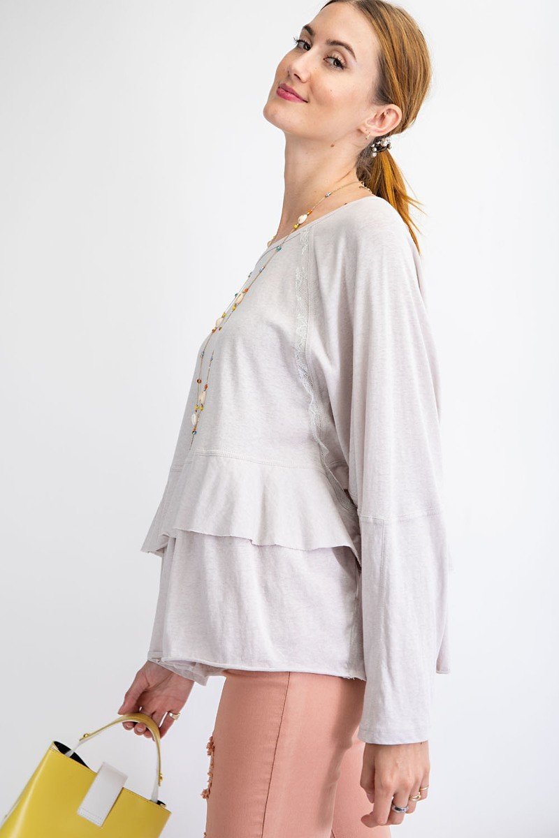 Lace Detailing Tunic - Absolute Fashion 2020