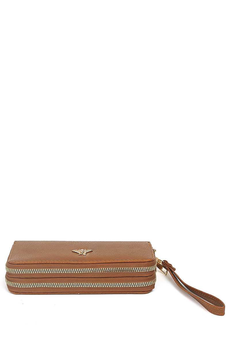 Stylish Plain Glitter Sparkle Chain Clutch Bag - Absolute Fashion 2020