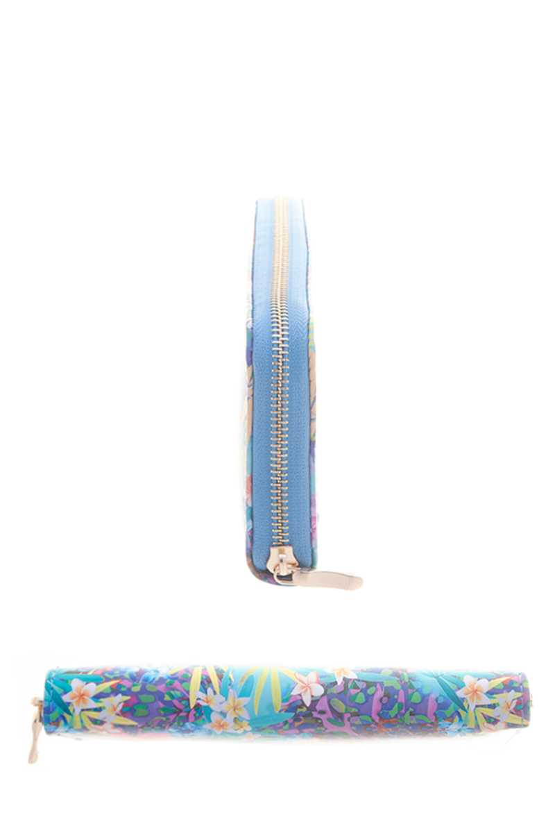 Floral Light Color Print Wallet - Absolute Fashion 2020